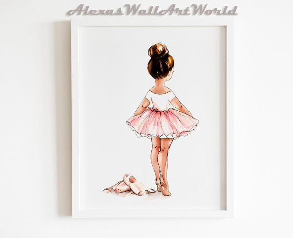 Балерина мультяшная