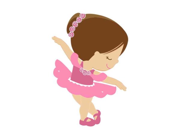 Балерина рисунок