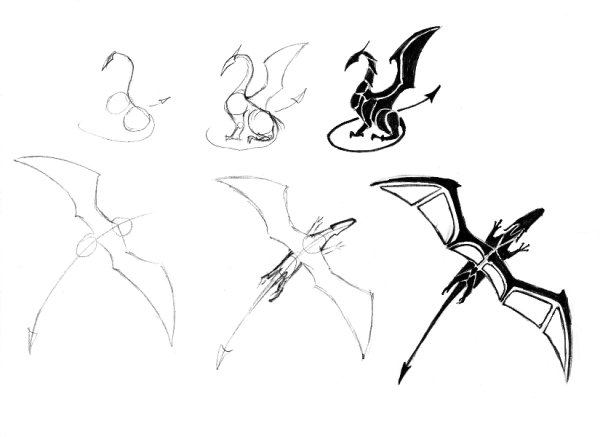 Эскизы карандашом для начинающих