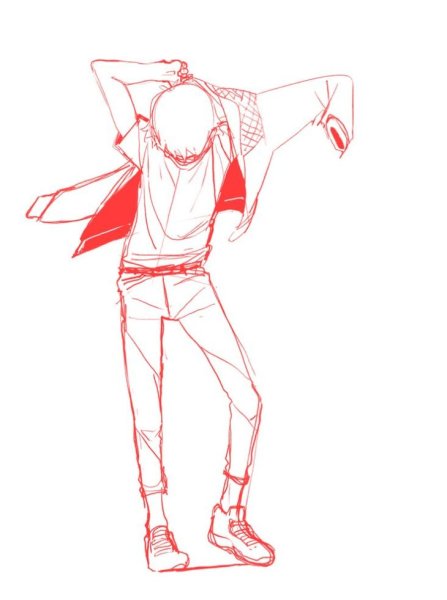 Крутые позы для рисования