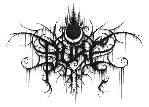 Тату на шее Графика