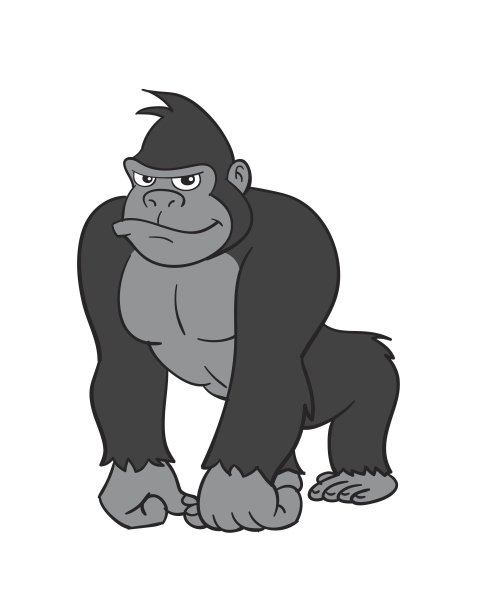 Горилла для детей