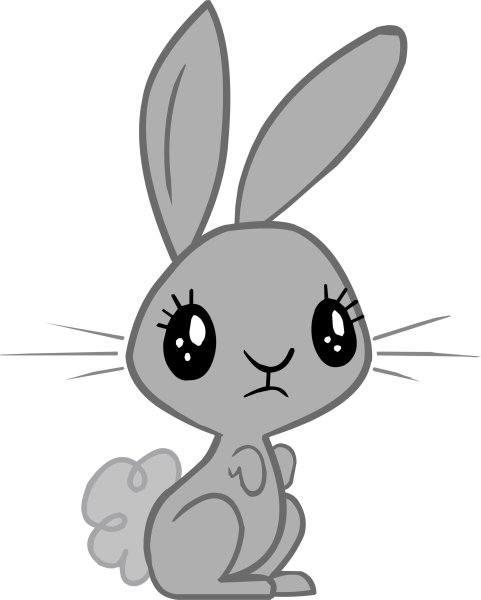 Зайчик мультяшный