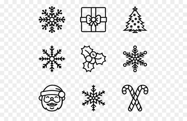 Картинки снежинки на прозрачном фоне