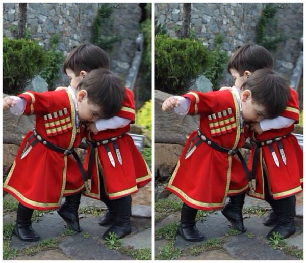 Силуэт горца