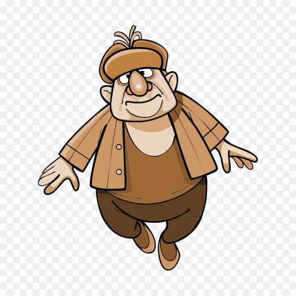 Мультяшный мужичок