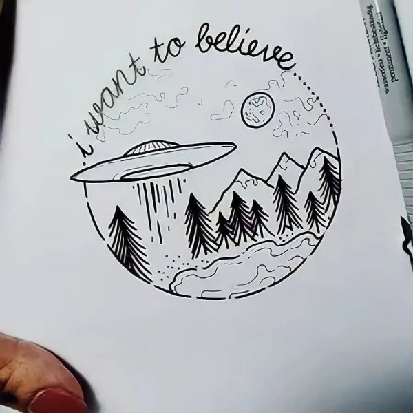 Маленькие рисуночки для блокнота