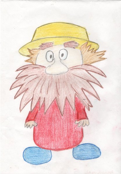 Рисунок домовенка