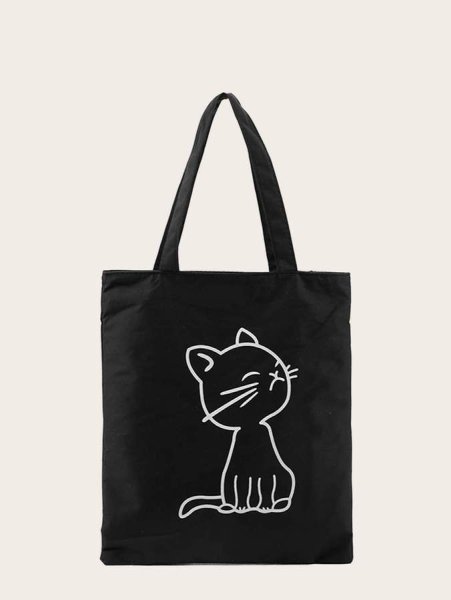 Тканевая сумка с принтом