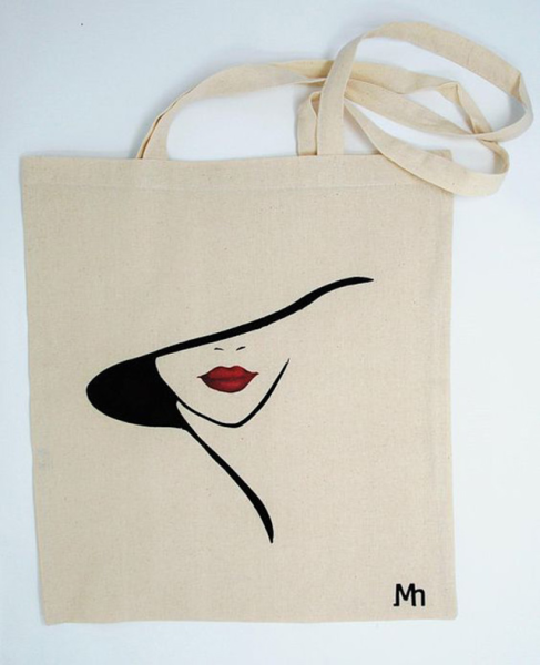 Тканевые сумки для рисования