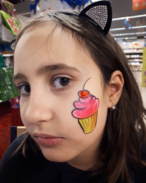 Аквагрим для детей сладости