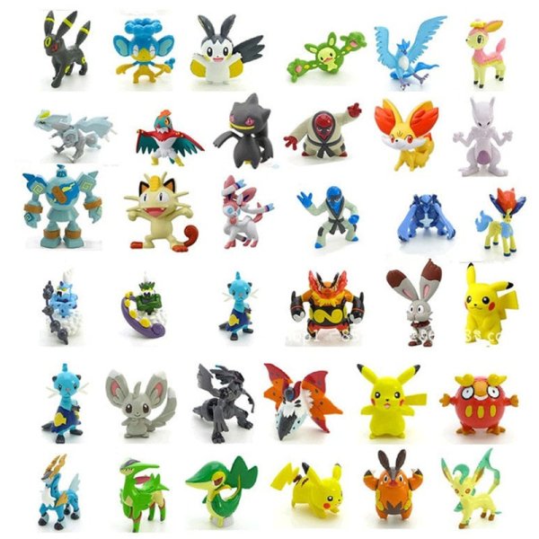 Покемоны мини игрушки