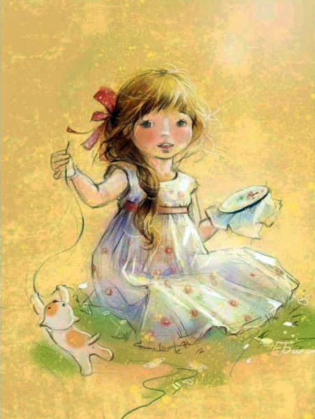 Милые феечки художник: Екатерина бабок