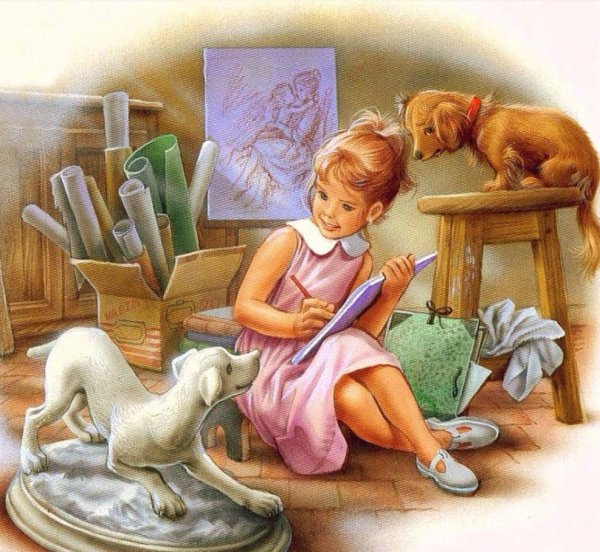 Картина игрушки для детей