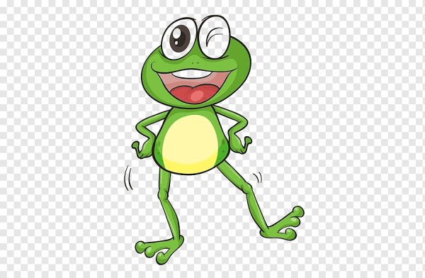Мультипликационная лягушка