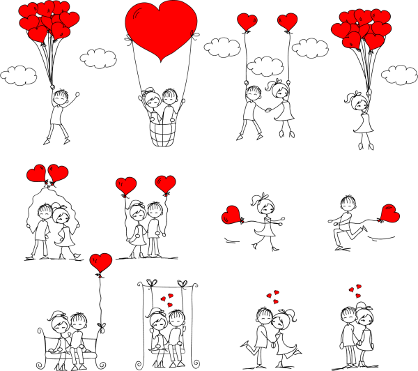 Маленькие любовные рисунки