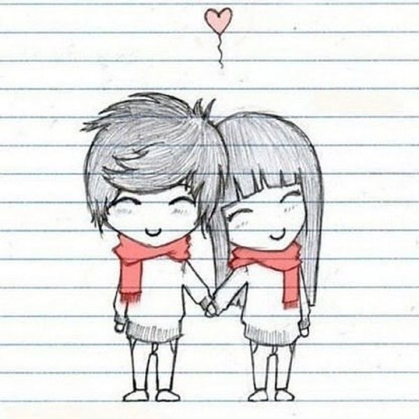 Картинки для срисовки сердечки