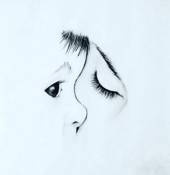 Грустные картинки для срисовки