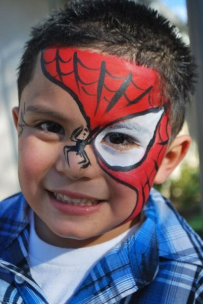 Аквагрим Спайдермен