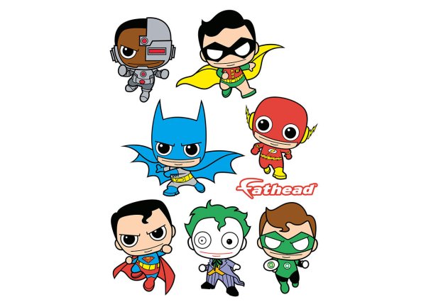 Мини рисунки супергероев