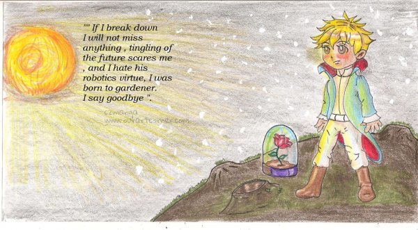 Маленький принц из дерева