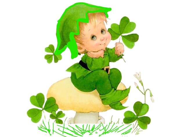 Маленькие дети гномики