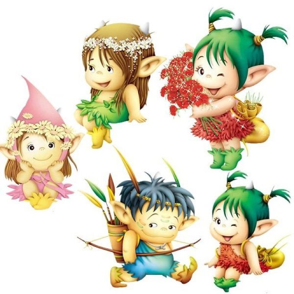 Рисование эльфов для детей