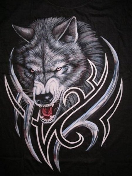 Рисунки для срисовки волки крутые