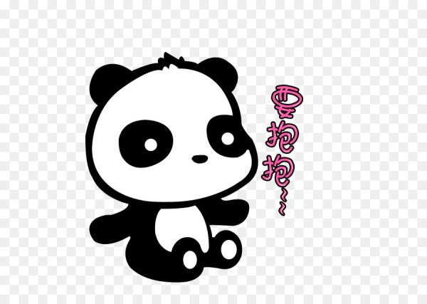 Раскраски милые пандочки