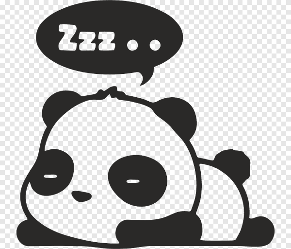 Панда рисунок карандашом