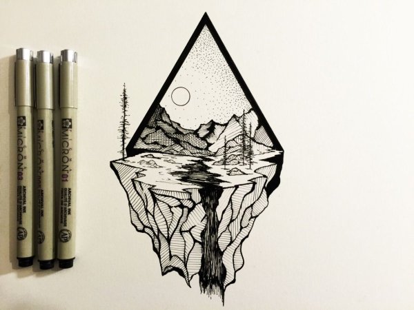 Рисунки для скетчбука