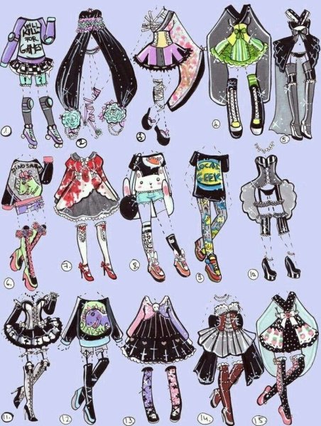 Нарисованная одежда
