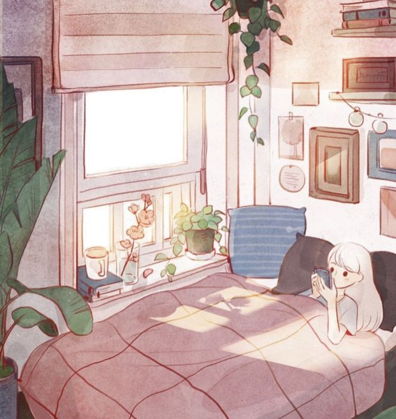 Уютные милые иллюстрации