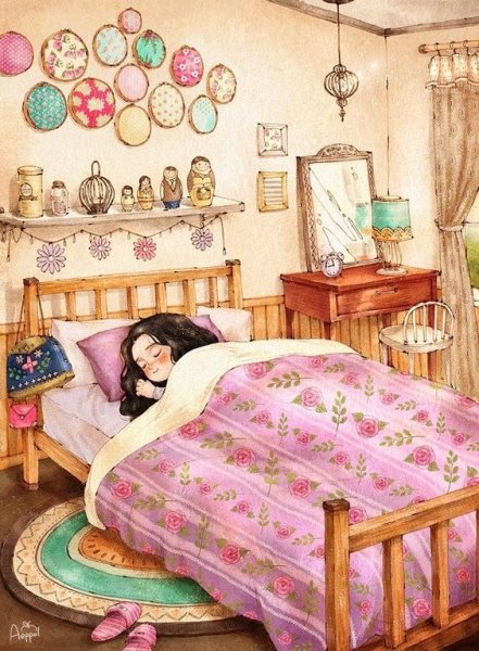 Иллюстрация детской комнаты