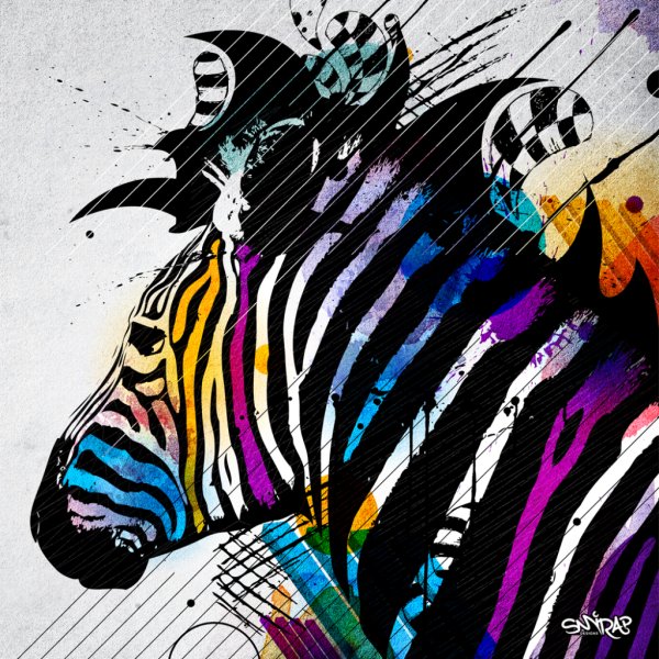 Абстракция животные