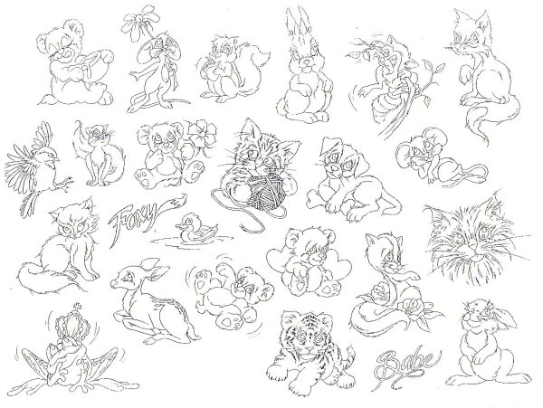 Маленькие рисунки