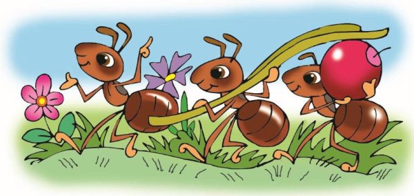 Муравей мультяшный