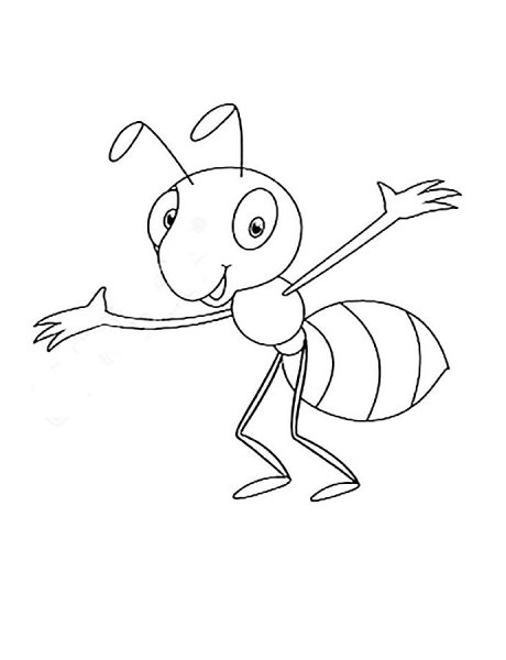 Детские картинки муравей