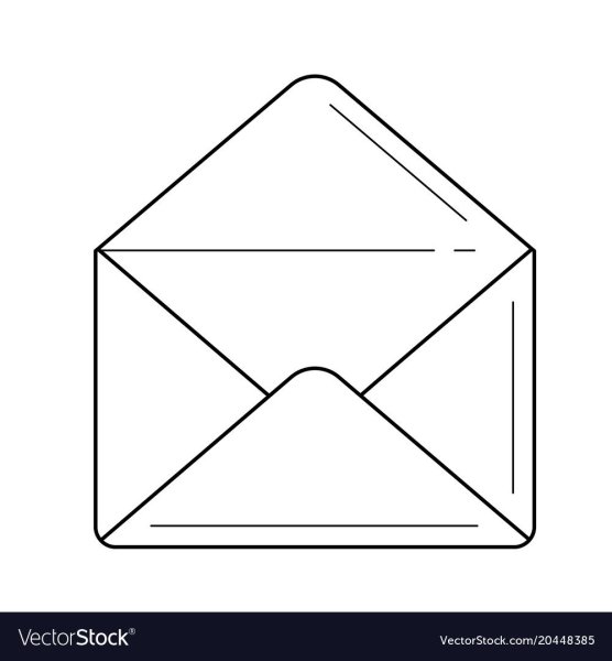 Конверт раскраска