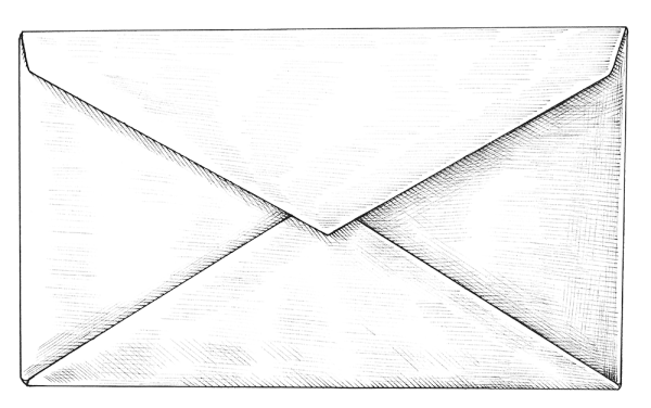 Развертка конверта