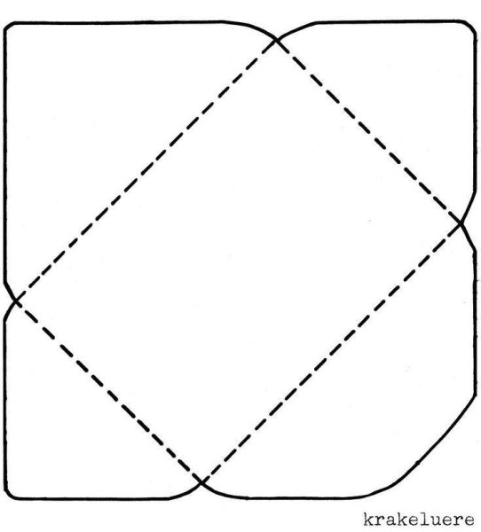 Конверт нарисованный