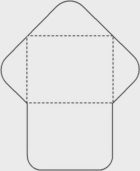 Как сделать конверт а4