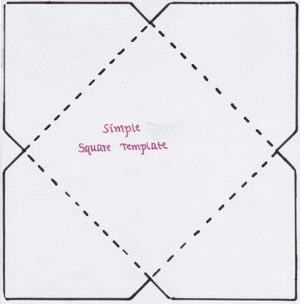 Конверт а4 развертка вектор