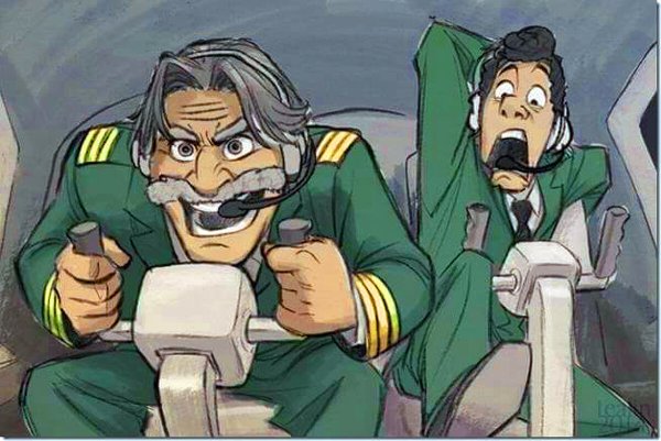 Крутое пике Каламбур