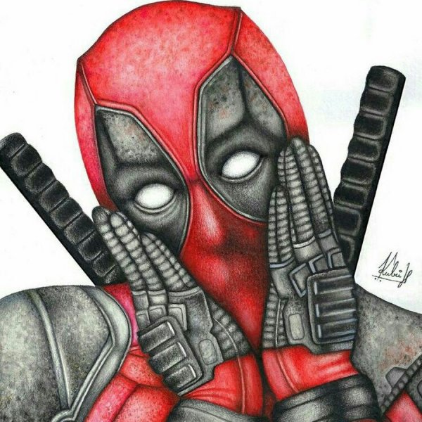 Рисунки Марвел Дэдпул