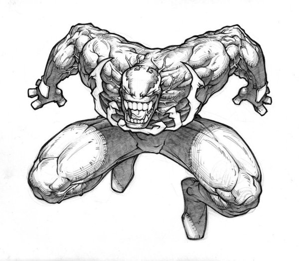 Рисунки Марвел Веном