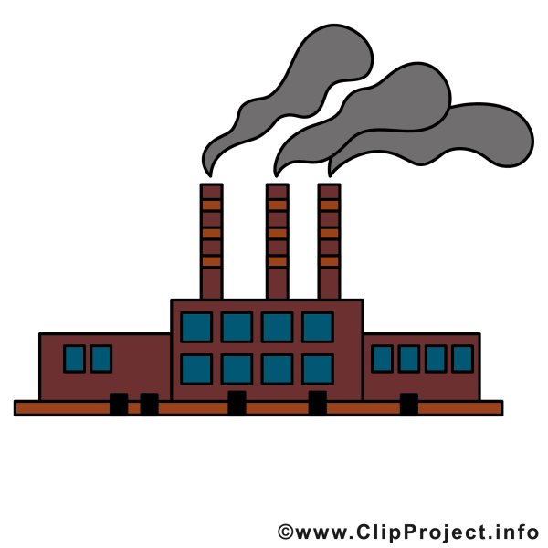 Завод иллюстрация