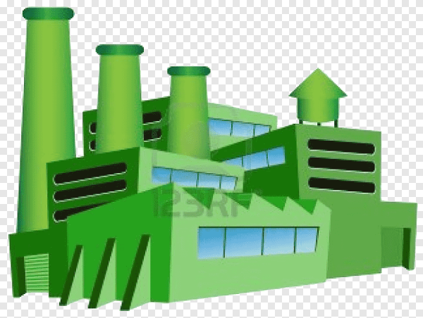Завод иллюстрация