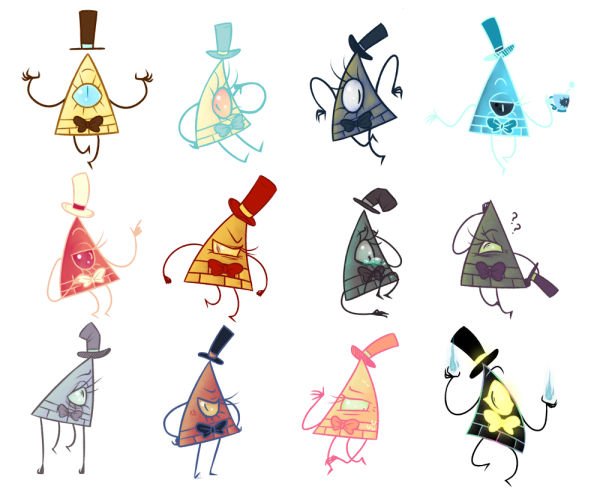 Stickers Гравити Фолз