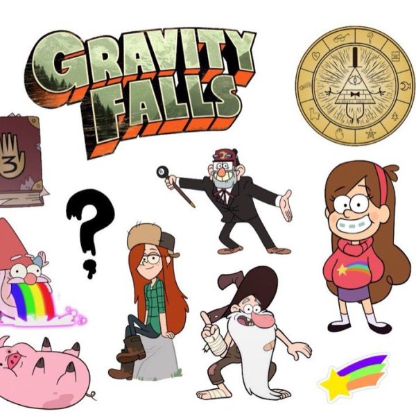 Наклейки Гравити Фолз Мейбл